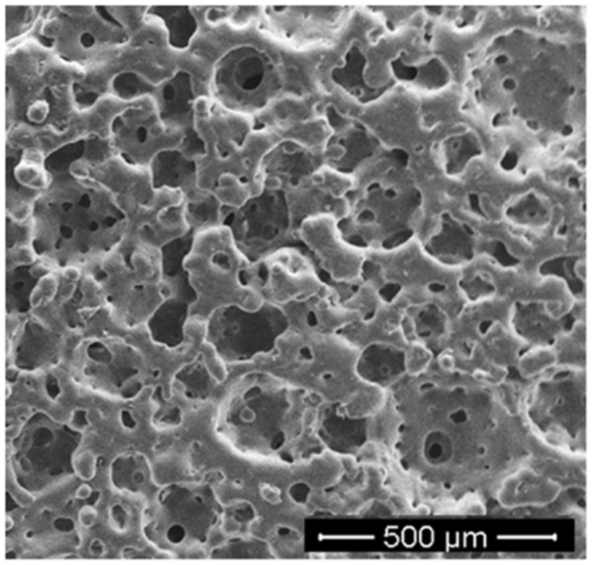 Novel Porous Bioabsorbable Phosphate Glass Matrix Nanocomposites Incorporating Trisilanolphenyl Polyhedral Oligomeric Silsesquioxane Prepared By Extrusion